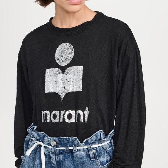 Isabel Marant Étoile Klowia Long Sleeve Tee Klowia Long Sleeve Tee $295 M - Picture 9 of 11